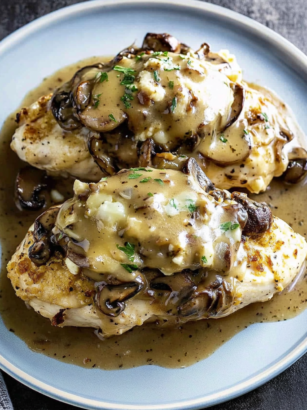 Olive Garden Stuffed Chicken Marsala