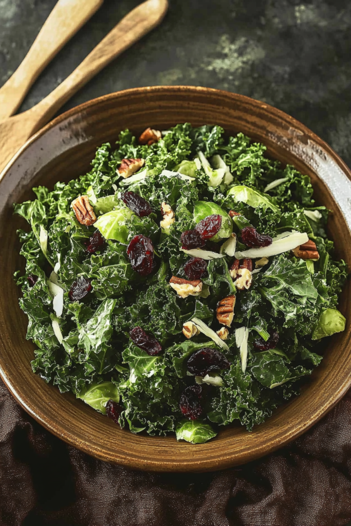 Cracker Barrel Brussel Sprout and Kale Salad