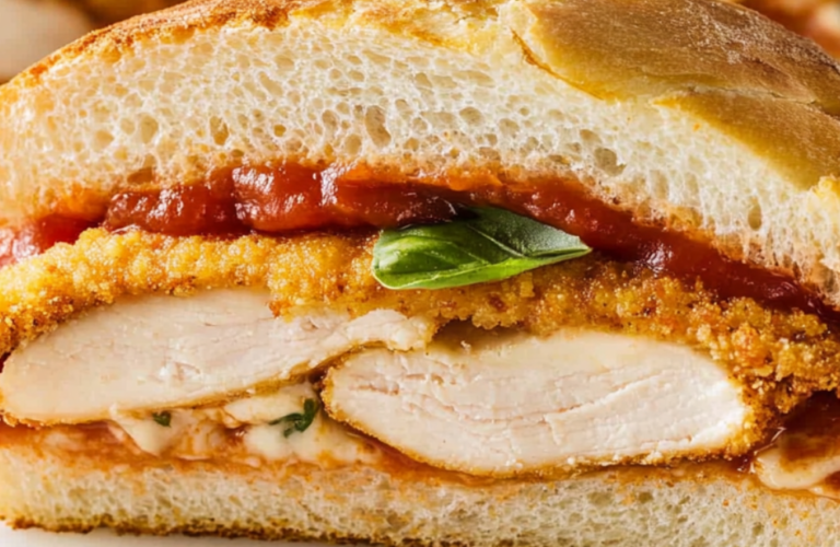 Cheesecake Factory Chicken Parmesan Sandwich