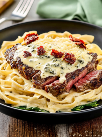 Olive Garden Steak Gorgonzola Alfredo