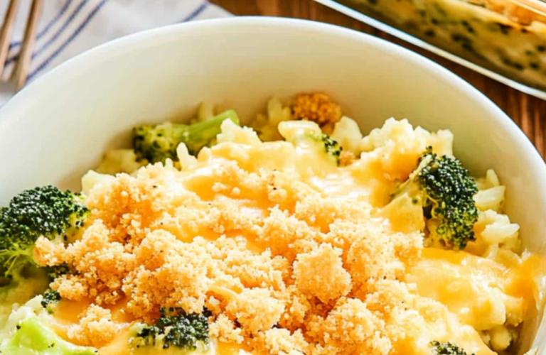 Cracker Barrel Broccoli Cheese Casserole