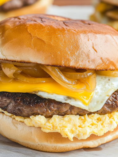 McDonald’s Steak Egg and Cheese Bagel