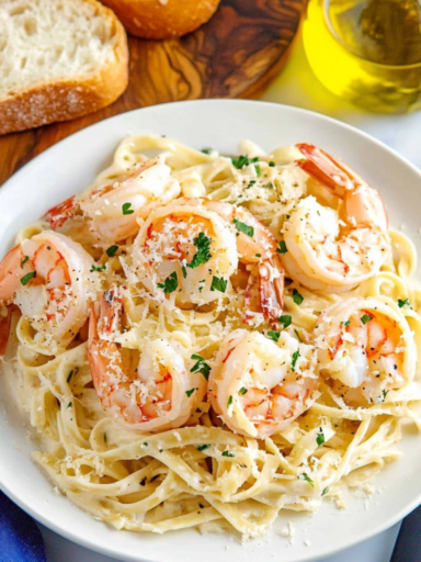 Olive Garden Shrimp Alfredo