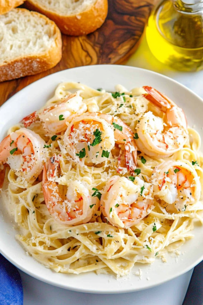 Olive Garden Shrimp Alfredo