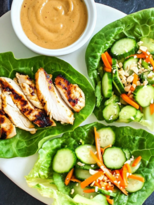 Cheesecake Factory Thai Lettuce Wraps With Chicken