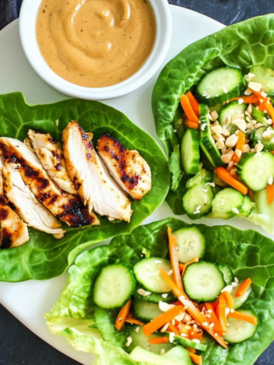 Cheesecake Factory Thai Lettuce Wraps With Chicken