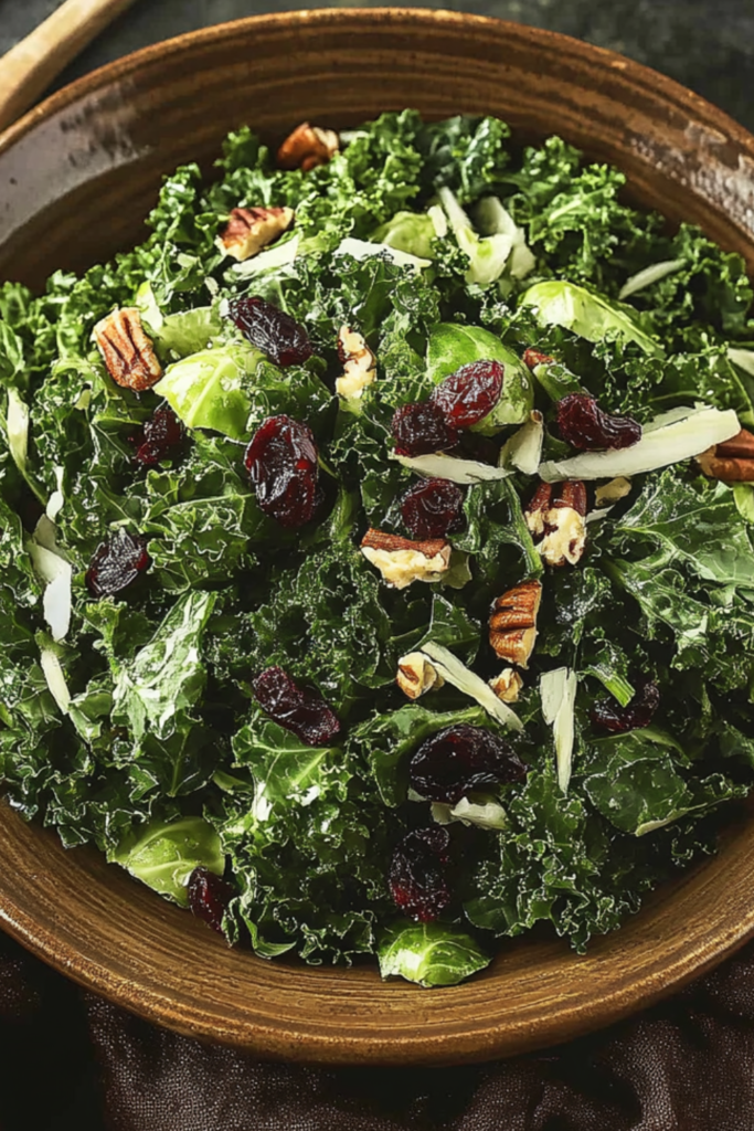 Cracker Barrel Brussel Sprout and Kale Salad