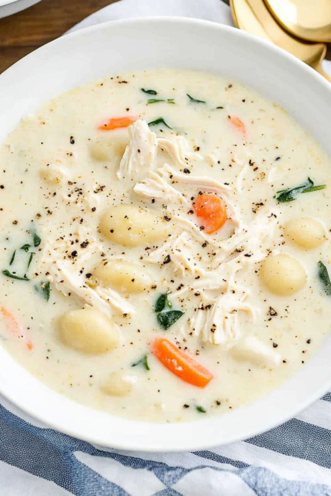 Olive Garden Chicken Gnocchi Soup