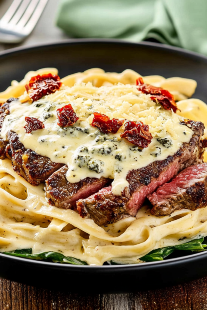 Olive Garden Steak Gorgonzola Alfredo