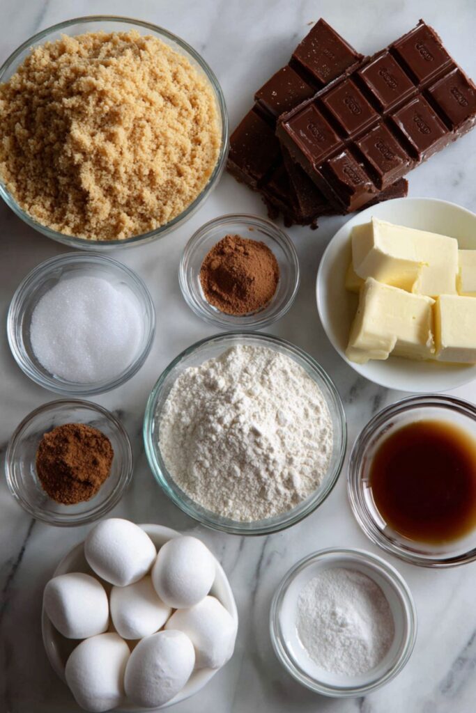 Campfire S'mores Brownie Recipe