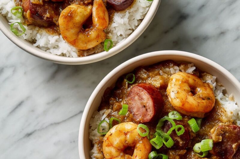Shrimp and Chicken Gumbo Recipe
