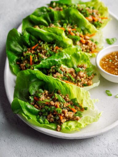 Thai Lettuce Wraps With Chicken Recipe