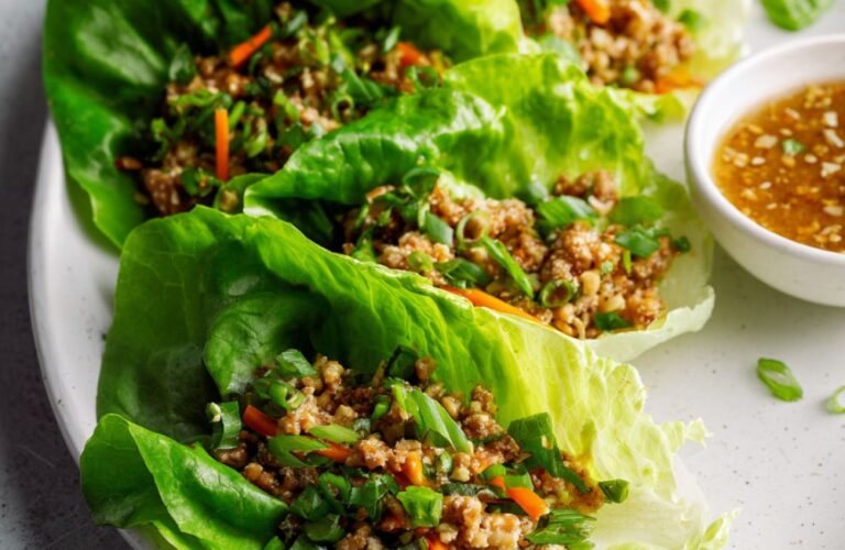Thai Lettuce Wraps With Chicken Recipe