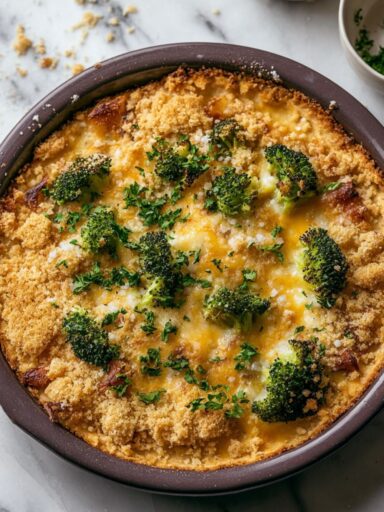 Cracker Barrel Broccoli Cheese Casserole Recipe