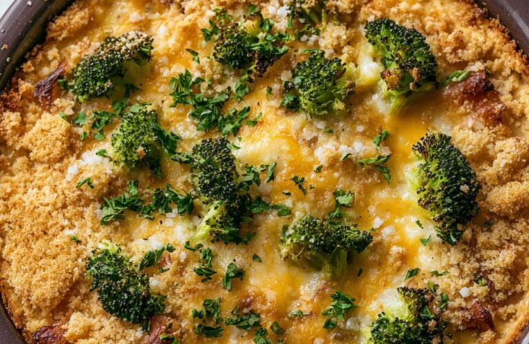 Cracker Barrel Broccoli Cheese Casserole Recipe