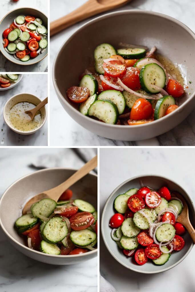 Cracker Barrel Cucumber Tomato and Onion Salad Recipe