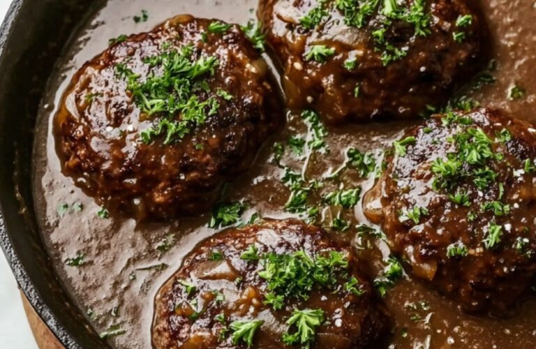 Cracker Barrel Hamburger Steak Recipe
