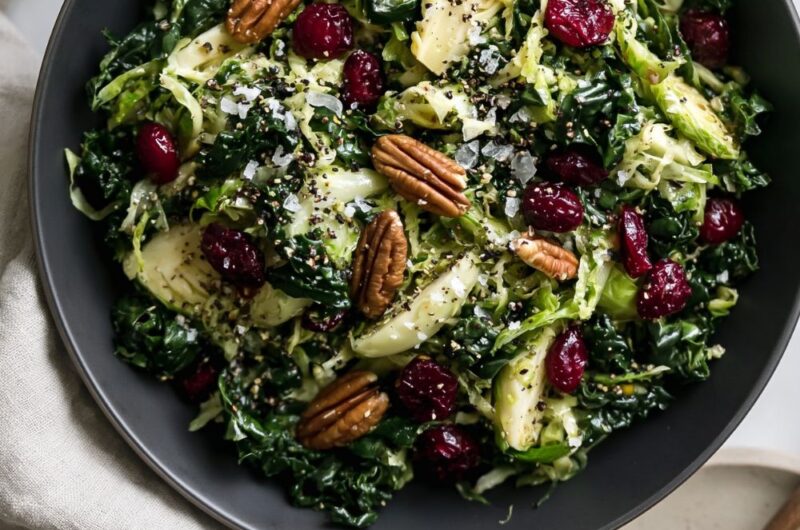 Cracker Barrel Sprout and Kale Salad Recipe