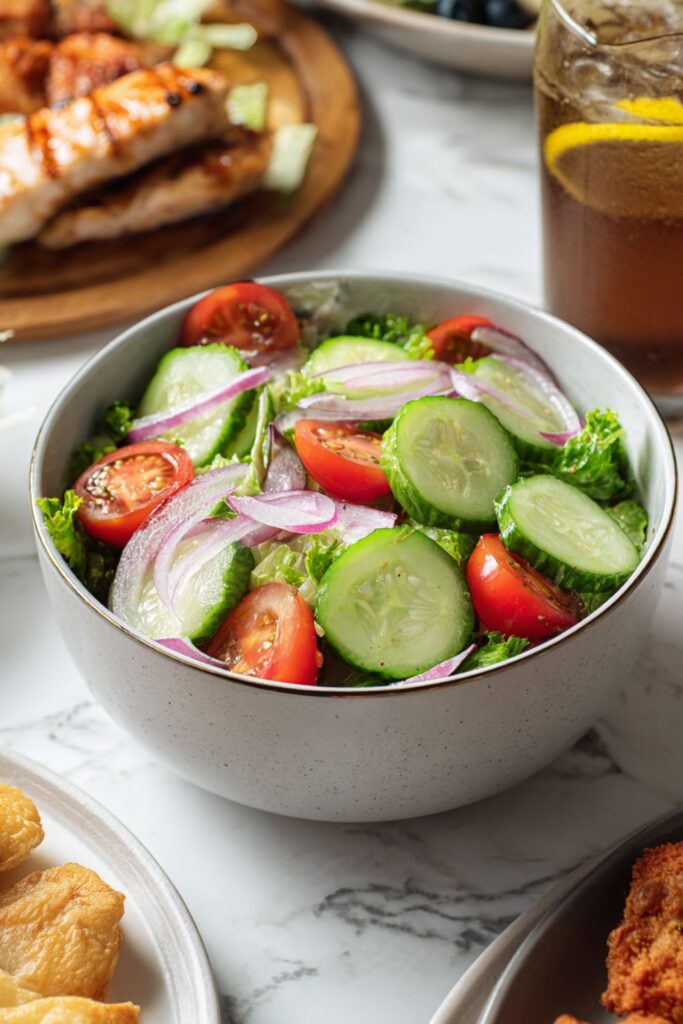 Cucumber Tomato and Onion Salad Recipe