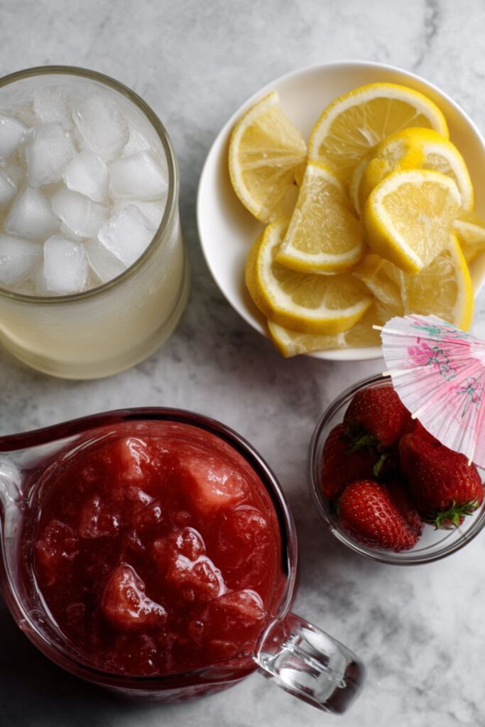 Frozen Strawberry Lemonade Recipe