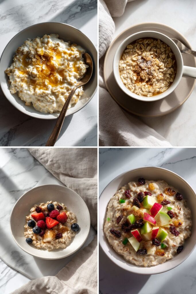 Fruit and Maple Oatmeal Recipe