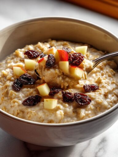Fruit and Maple Oatmeal Recipe