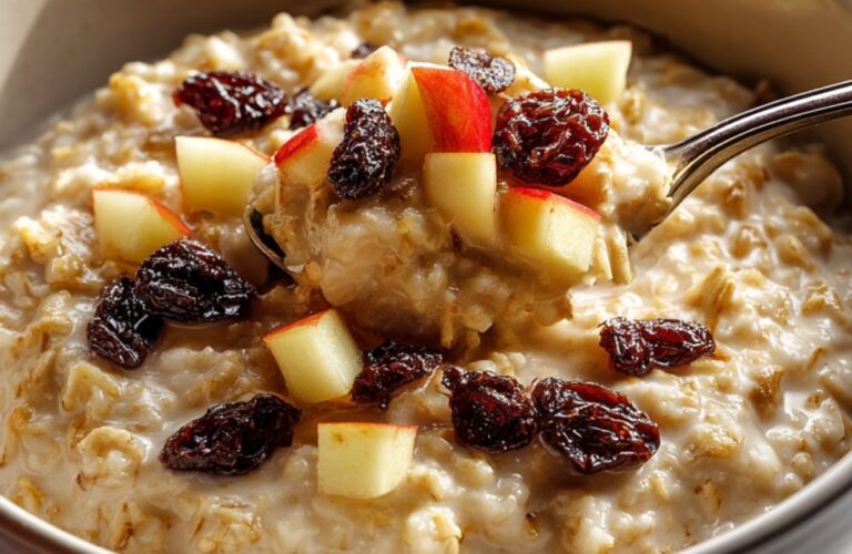Fruit and Maple Oatmeal Recipe