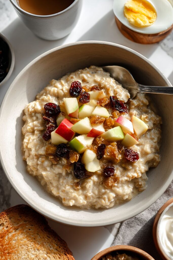 Fruit and Maple Oatmeal Recipe