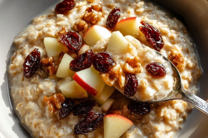 Fruit and Maple Oatmeal Recipe