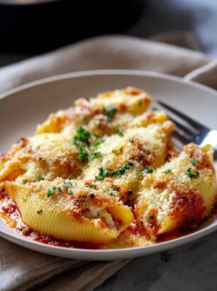 Giant Cheese Stuffed Shells Recipe Recipe