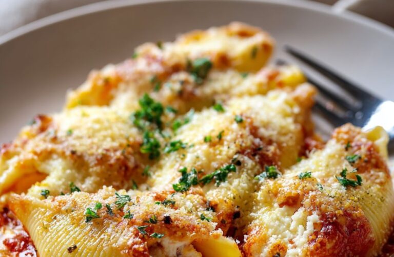 Giant Cheese Stuffed Shells Recipe Recipe