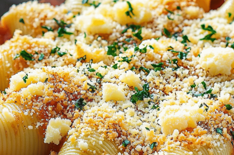 Giant Cheese Stuffed Shells – Easy Olive Garden Copycat