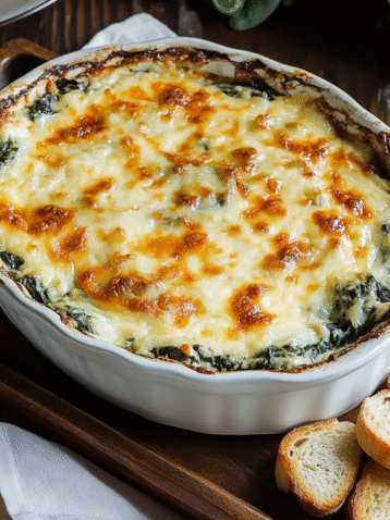 Spinach Artichoke Dip – Easy Olive Garden Copycat