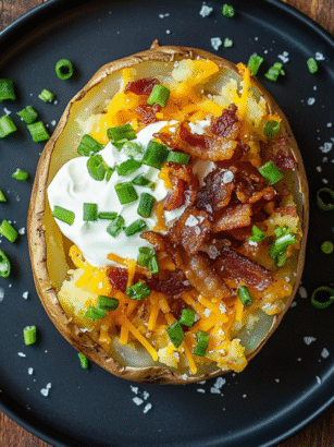 Baked Potato– Easy Outback Steakhouse Copycat