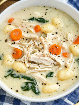 Chicken Gnocchi Soup – Easy Olive Garden Copycat