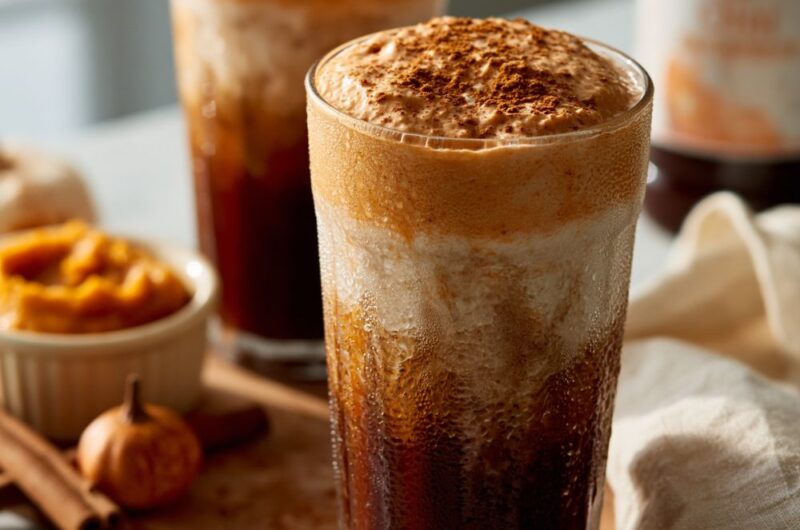 Iced Pumpkin Cream Chai– Easy Starbucks Copycat