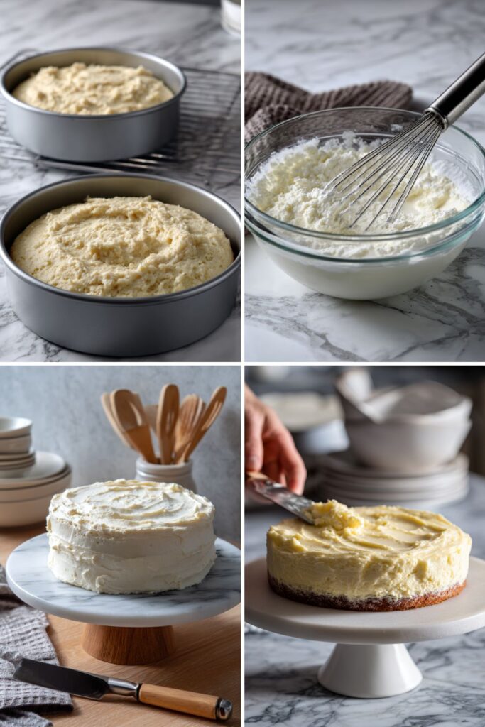 Lemon Cream Cake Recipe