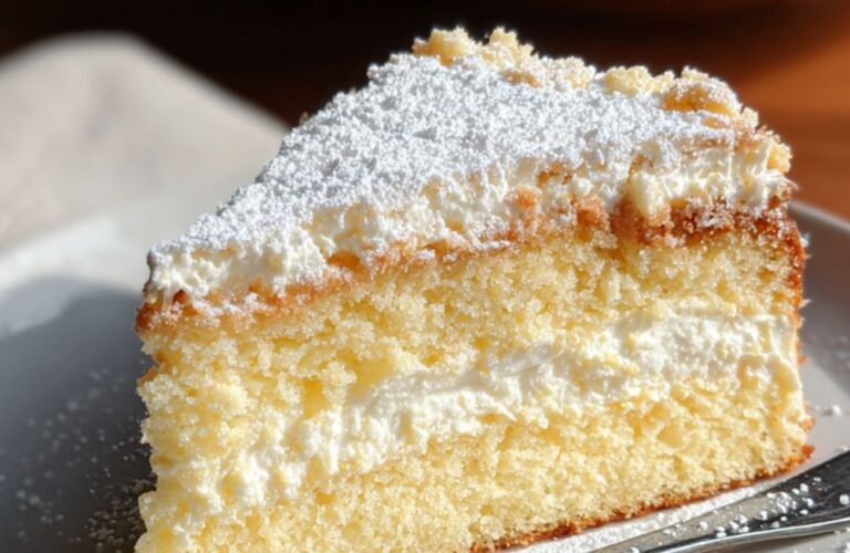 Lemon Cream Cake Recipe