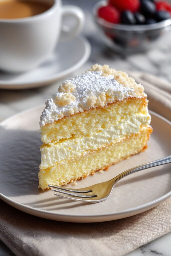 Lemon Cream Cake Recipe