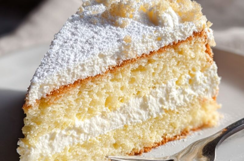 Lemon Cream Cake Recipe