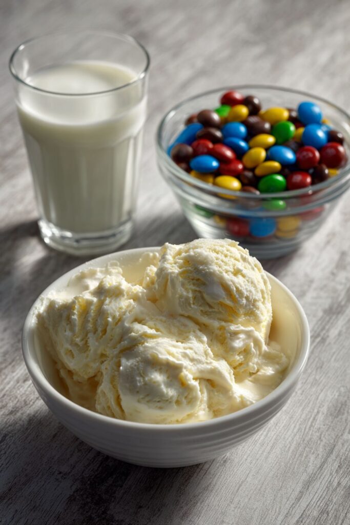 M&M McFlurry Recipe