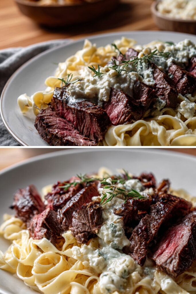 Olive Garden Steak Gorgonzola Alfredo