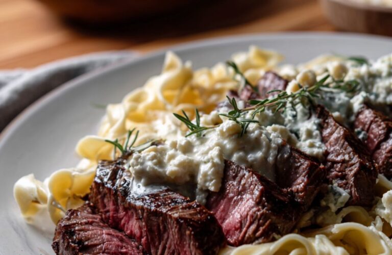 Olive Garden Steak Gorgonzola Alfredo