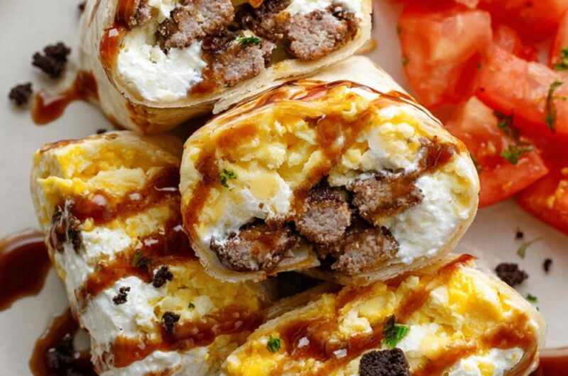 Oreo Breakfast Burrito Recipe