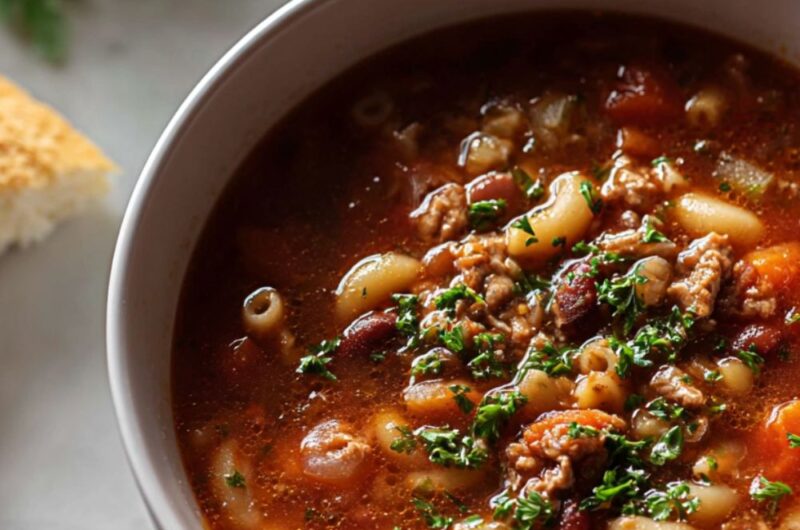 Pasta e Fagioli Soup Recipe