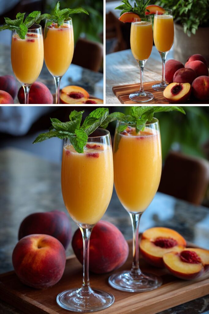 Peach Bellini Recipe