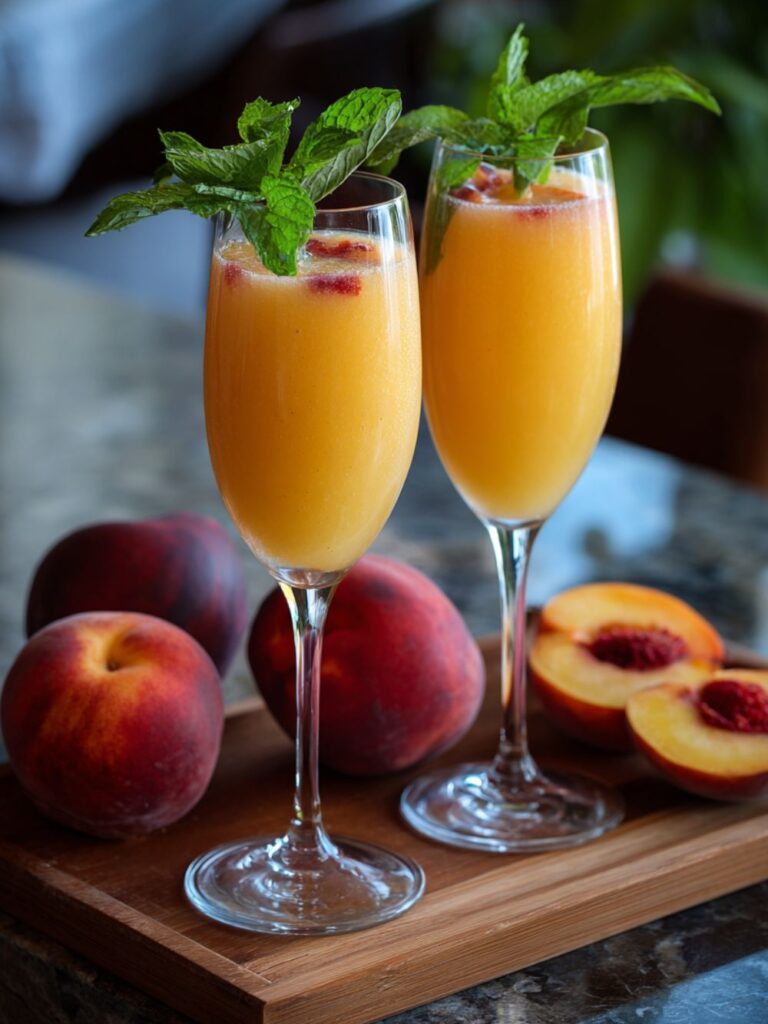 Peach Bellini Recipe