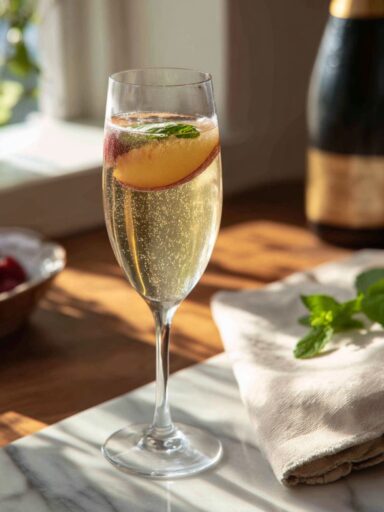 Peach Bellini Recipe