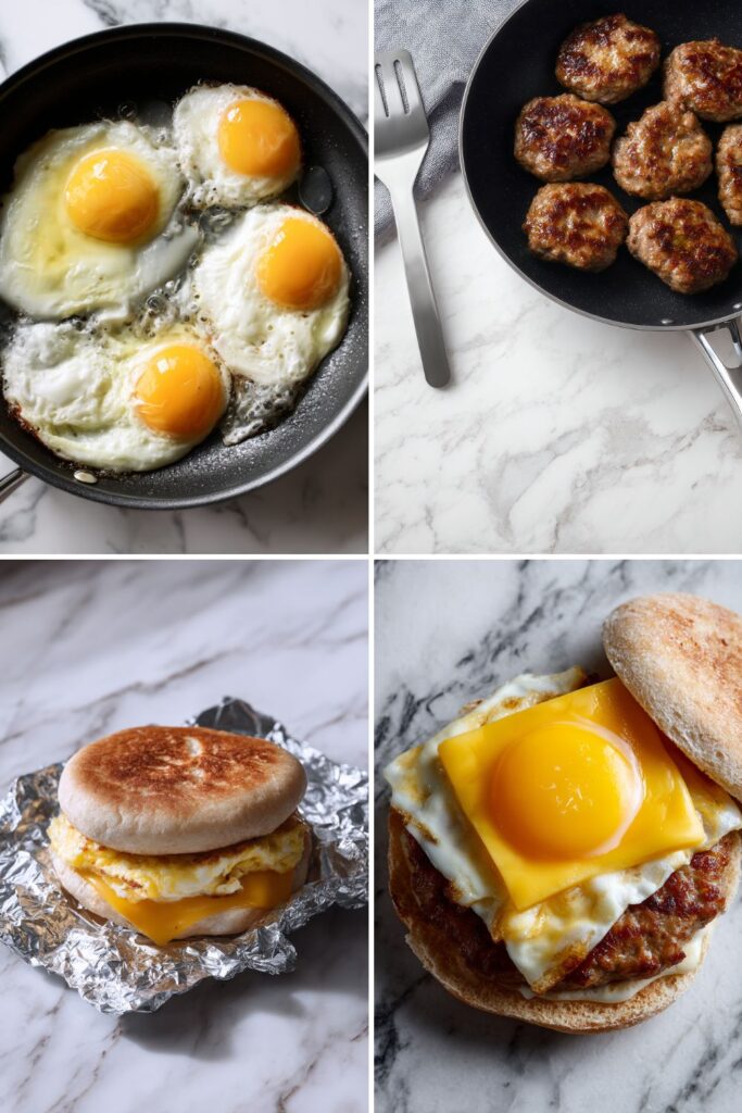 Sausage Egg McMuffin Recipe