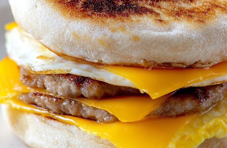 Sausage Egg McMuffin Recipe
